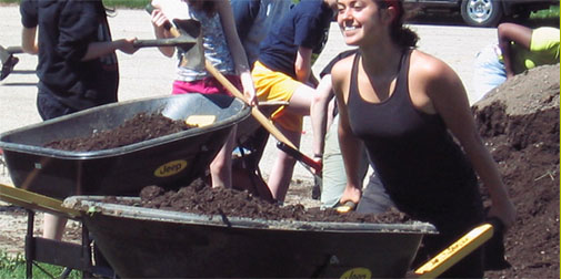Bradshaw-Knight Foundation supports urban agriculture.